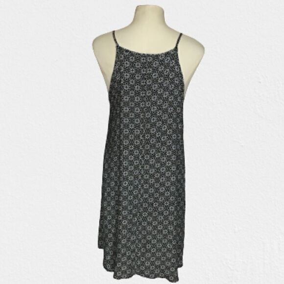 Vestique Black White and Brown Summer Dress Size M - Picture 3 of 3